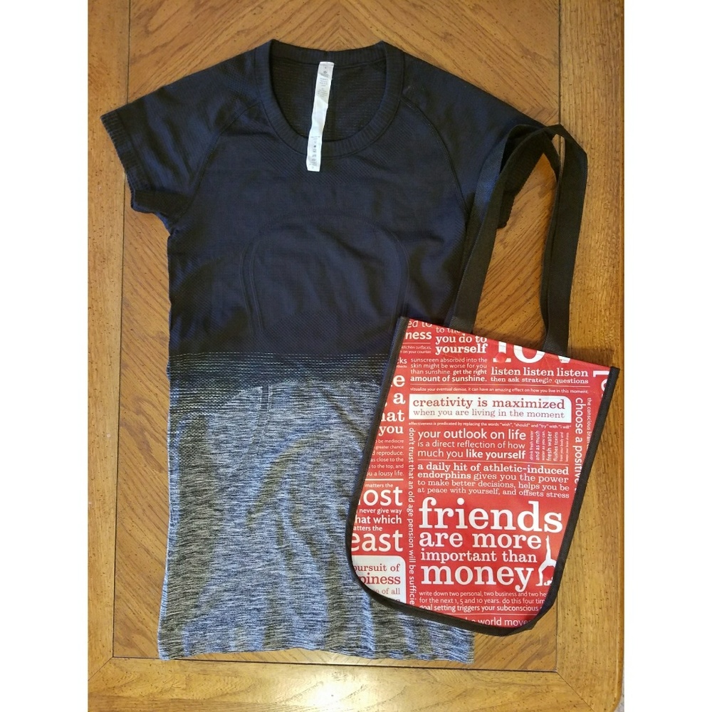 Lulu Black Ombre Swiftly Tech